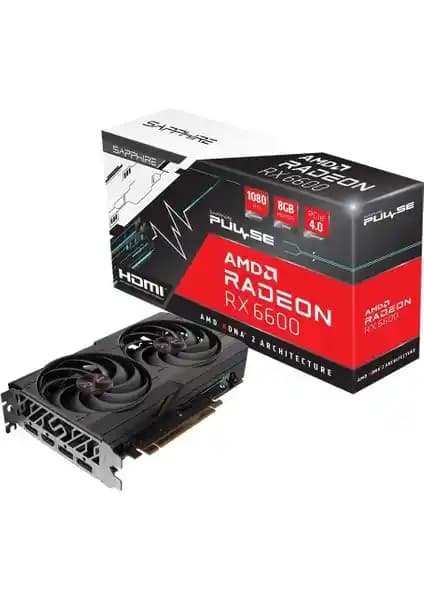 Sapphire Radeon RX 6600 Pulse 8GB İnceleme: Orta Sınıf Oyun ve Grafik Performansı