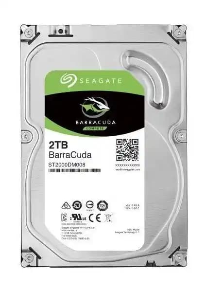 Seagate Barracuda 3,5 inç 2TB 256MB ST2000DM008 Masaüstü Sabit Diski Güçlü ve Güvenilir Depolama Çözümü