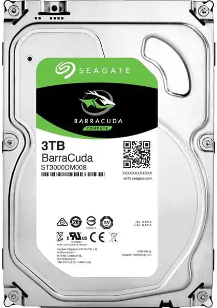 Seagate Barracuda 3TB 3.5 İnç Sabit Disk Performans ve Güvenilirlik Sunar