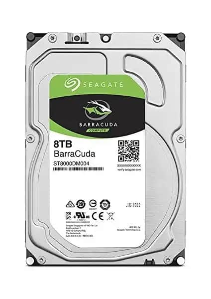 Seagate Barracuda 8TB 5400RPM Sabit Disk: Yüksek Kapasiteli Güvenilir Depolama Çözümü
