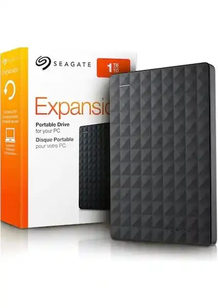 Seagate Expansion 1TB Taşınabilir Harici Disk: Güçlü ve Kullanışlı Veri Saklama Çözümü