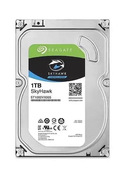 Seagate SkyHawk 3.5'' 1TB Güvenlik Harddiski: Yüksek Güvenilirlik ve Performans Sunan Çözüm