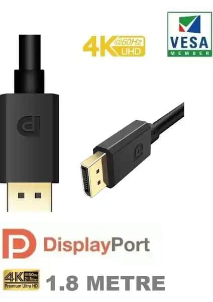 SHOW PRIME 4K DisplayPort Kablo: Yüksek Performans ve Güvenilir Bağlantı Çözümü
