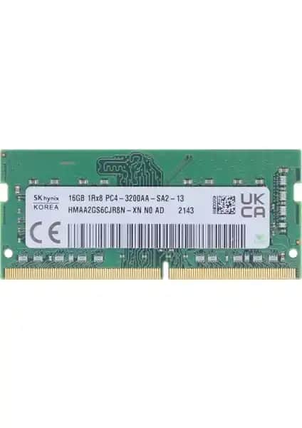 Sk Hynix 16 GB DDR4 3200 MHz Notebook RAM Performans ve Güvenilirlik Sağlar