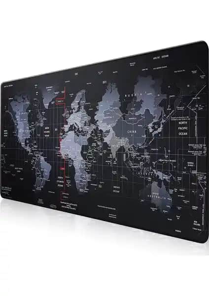 Slaster 90X40 Dünya Haritası Desenli XXL Gaming Mousepad İnceleme ve Özellikleri