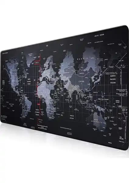 Slaster 90X40 Dünya Haritası Desenli XXL Gaming Mousepad İnceleme ve Özellikleri
