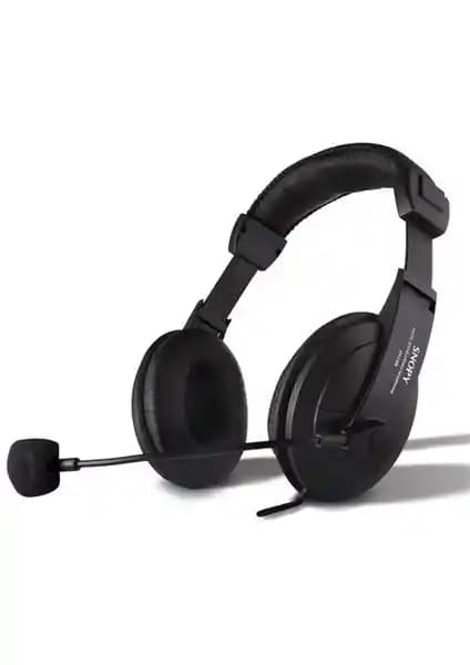 Snopy SN-4388 Profesyonel Deri Mikrofonlu Kulaküstü Siyah Kulaklık İncelemesi