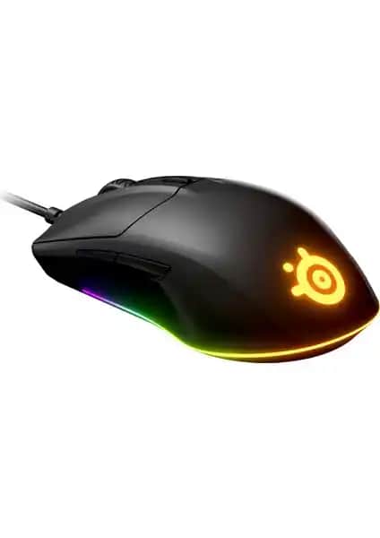 SteelSeries Rival 3 RGB Oyuncu Mouse: Yüksek Performans ve Estetik Özellikler