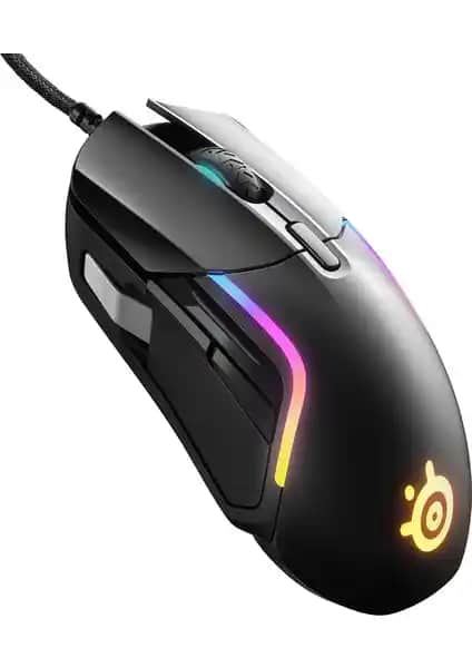 SteelSeries Rival 5 RGB Optik Oyuncu Mouse: Yüksek Performans ve Ergonomik Tasarım