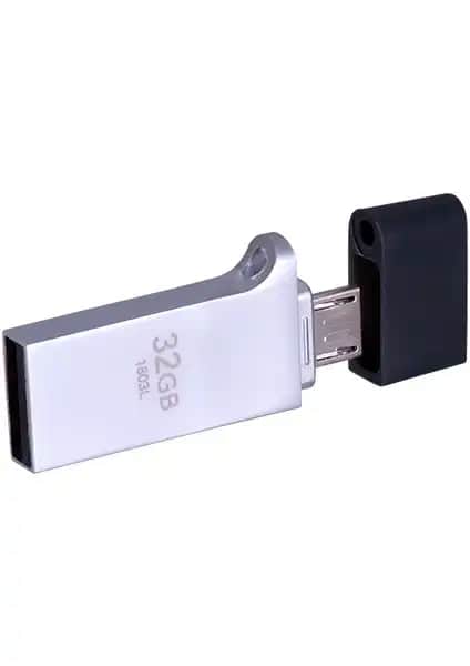 Syrox Dual Drive 32 GB USB 2.0 Otg Micro USB Bellek: Çok Yönlü Veri Saklama Çözümü