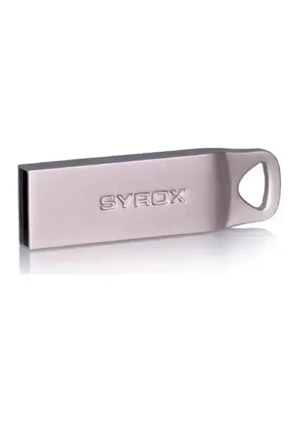 Syrox Metal 16GB USB 2.0 Flash Bellek - Dayanıklı ve Şık Taşınabilir Depolama Çözümü