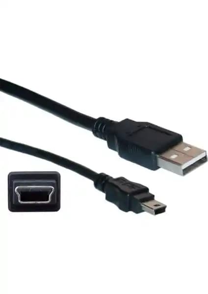 Techmaster 30 cm 5 Pin Mini USB Kamera HDD Navigasyon MP3 Harddisk Kablosu Özellikleri ve Kullanım Alanları