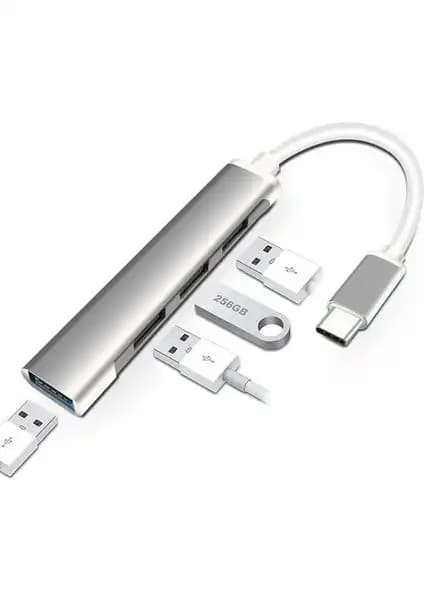 Techmaster Type-C USB 3.1 Hub ile Çoklu Bağlantı ve Yüksek Performans Sağlama