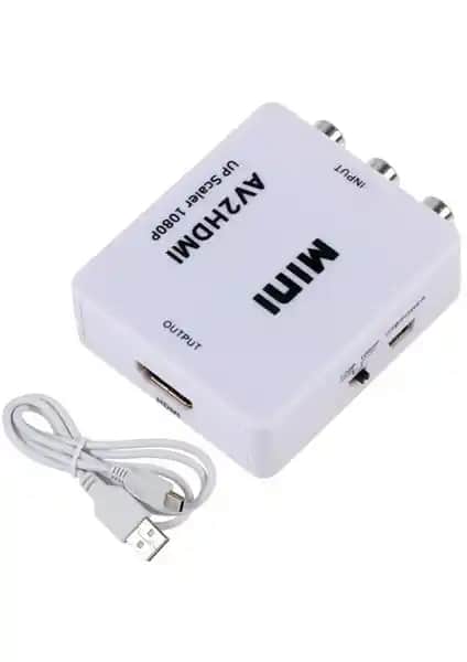 Ti-Mesh AV CVBS 3RCA HDMI Dönüştürücü: Eski Cihazlarınızı Modern Ekranlara Bağlayın