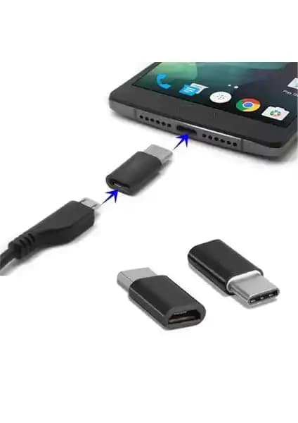 Ti-mesh Micro USB Dişi ile USB 3.1 Tip-C Erkek Adaptör: Yüksek Performanslı Bağlantı Çözümü