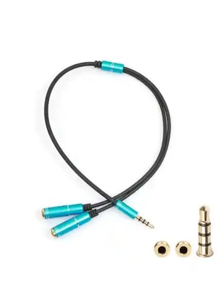 Ti-mesh Yüksek Kalite Ses Çoklayıcı 3.5mm AUX Ses Paylaştırıcı Cihazı