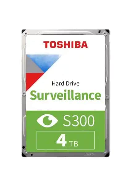 Toshiba 4TB S300 SATA3 Sabit Disk: Yüksek Kapasiteli Güçlü ve Güvenilir Depolama Çözümü