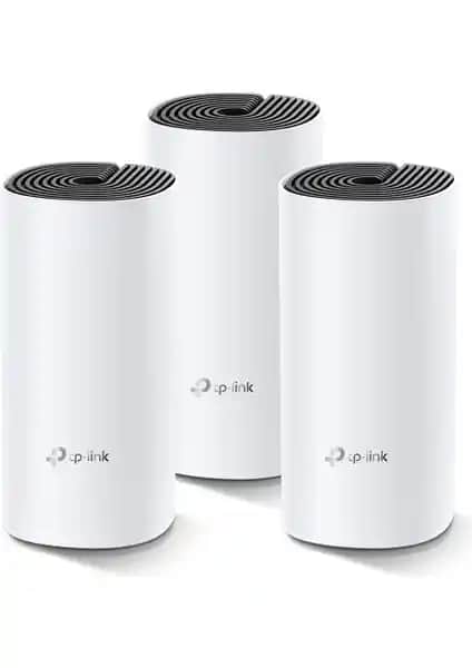 TP-Link Deco M4 3'lü Paket Gelişmiş Wi-Fi Çözümü Geniş Kapsama ve Yüksek Hız