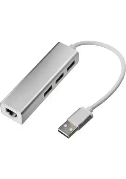 TriLine Alüminyum USB To RJ45 Ethernet ve USB 3 Port Çoklayıcı İnceleme ve Kullanıcı Yorumları