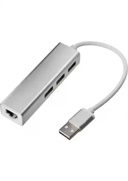 TriLine Alüminyum USB To RJ45 Ethernet ve USB 3 Port Çoklayıcı İnceleme ve Kullanıcı Yorumları
