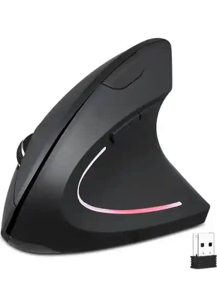 TriLine Kablosuz JSY-1 1600DPI Ergonomik Dikey Mouse ile Konforlu Kullanım Deneyimi