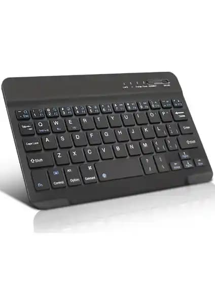 TriLine Mini Bluetooth Kablosuz Klavye: Taşınabilir ve Çok Platform Uyumu Sunan Hafif Tasarım