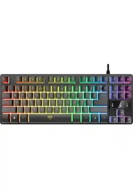 Trust Gxt 833 Oyun Klavyesi: Kompakt ve Dayanıklı Tasarımıyla Oyun Performansını Artırır