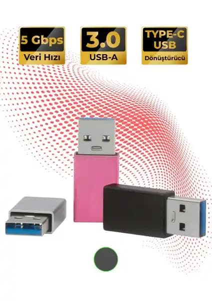 TTAF Type-C to USB-A 3.0 Dönüştürücü ile Yüksek Hızlı ve Güvenilir Veri Aktarımı
