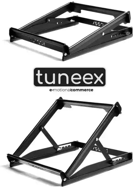 Tuneex Çok Yönlü Metal Notebook Standı: Ergonomik ve Dayanıklı Tasarım Özellikleri