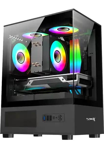 Turbox TX5713 I5 6400 16GB DDR4 512GB SSD 4GB RX550 Oyuncu Masaüstü Bilgisayarı