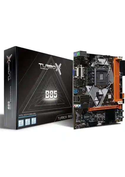 Turbox WorkTeam B85(H81) Anakart İncelemesi ve Teknik Özellikler