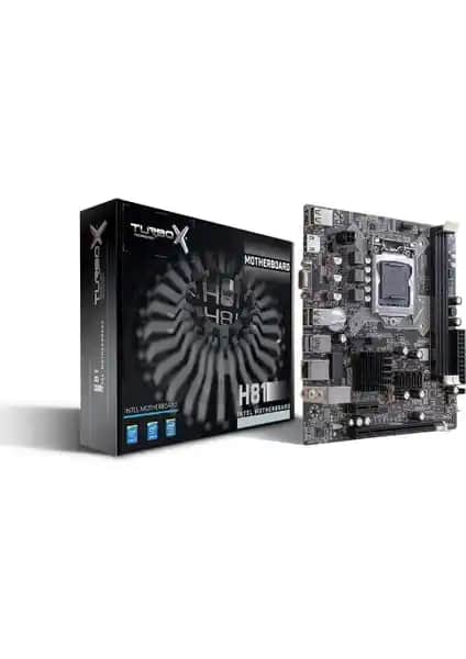 Turbox WorkTeam H81 Anakart: Güçlü ve Dayanıklı Eski Sistemler İçin Uygun Seçenek
