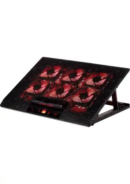 Tx Red Alert 6 Fanlı Oyuncu Notebook Soğutucu Performans ve Ergonomi Odaklı Tasarım