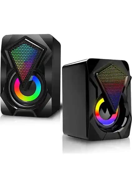 UltraTekno Rgb Işıklı Gaming PC ve Hoparlör Seti: Yüksek Performans ve Estetik Birlikte