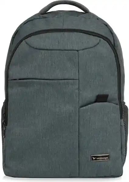 Vegmann 15,6 İnç Gri Laptop Sırt Çantası: Dayanıklı ve Şık Taşıma Çözümü