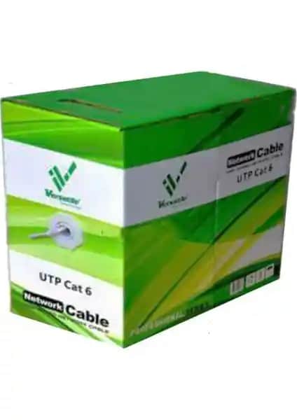 Versatil Cat6 Kablo 305 Metre Ethernet Kablosu Güçlü ve Güvenilir Bağlantılar İçin