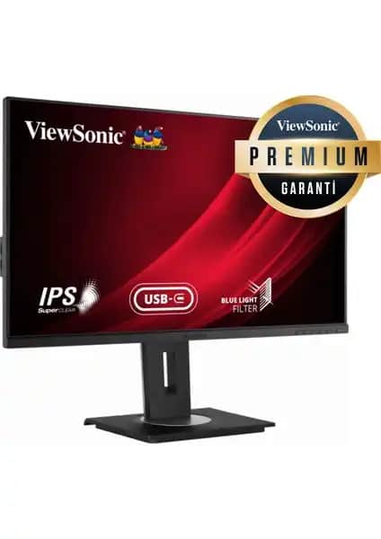 ViewSonic VG2755-2K 27 İnç QHD IPS Monitör Ergonomik ve Yüksek Çözünürlüklü Tasarım