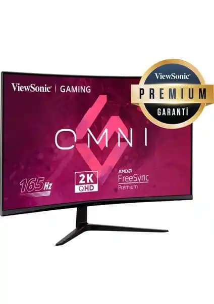 Viewsonic VX3218C-2K 32 İnç Kavisli Oyun Monitörü Yüksek Çözünürlük ve Hızlı Performans