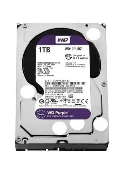 WD 1TB Purple SATA Sabit Disk Güvenilir ve Yüksek Performanslı Veri Depolama Çözümü