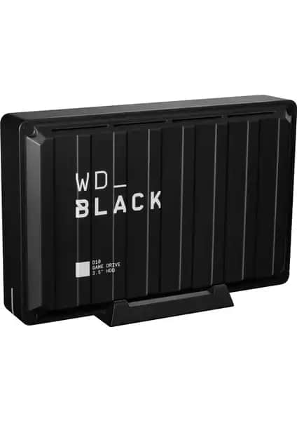 WD BLACK D10 8TB 3.5 İnç Taşınabilir Disk Yüksek Kapasite ve Güvenilir Performans