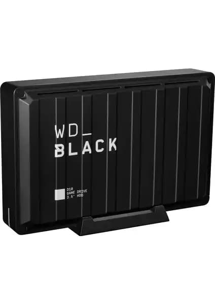 WD BLACK D10 8TB 3.5 İnç Taşınabilir Disk Yüksek Kapasite ve Güvenilir Performans