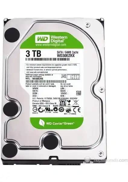 WD Green 3TB Intellipower SATA 3.0 64MB 3,5' Sabit Disk Özellikleri ve Kullanım Alanları
