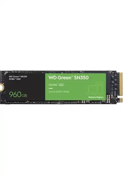 WD Green SN350 960GB NVMe M.2 SSD ile yüksek performans ve güvenilirlik sağlar