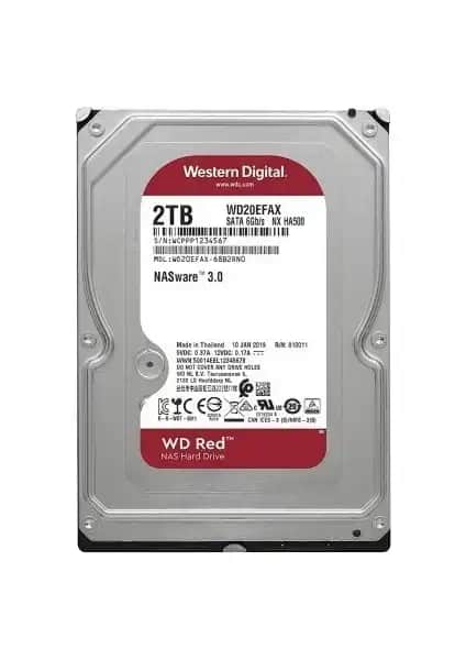 WD Red 2TB NAS Diski: Güvenilir ve Yüksek Performanslı Depolama Çözümü