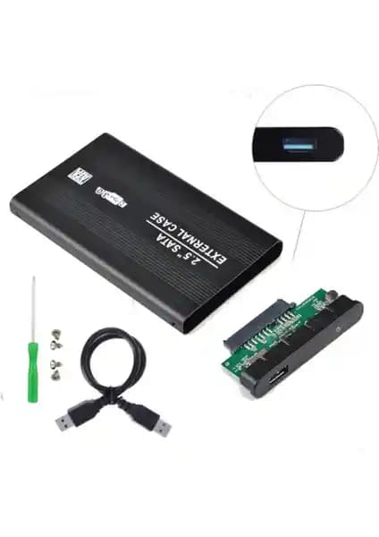 Wozlo 2.5 HDD Kutusu: Şık ve Dayanıklı Harici Depolama Çözümü