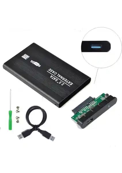 Wozlo 2.5 inç SATA HDD Kutusu USB 3.0 ile Yüksek Performans ve Dayanıklılık