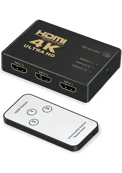 Wozlo 3 Port HDMI Çoklayıcı Switch Çoğaltıcı Özellikleri ve Kullanıcı Yorumları