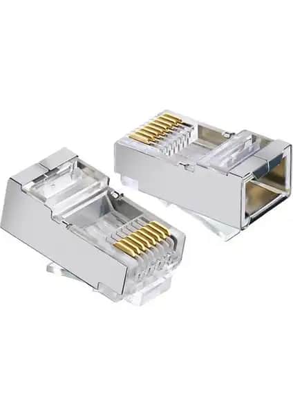 Wozlo RJ45 Metal Uç Jak Konnektörleriyle Güçlü ve Güvenilir Ağ Bağlantıları Sağlama