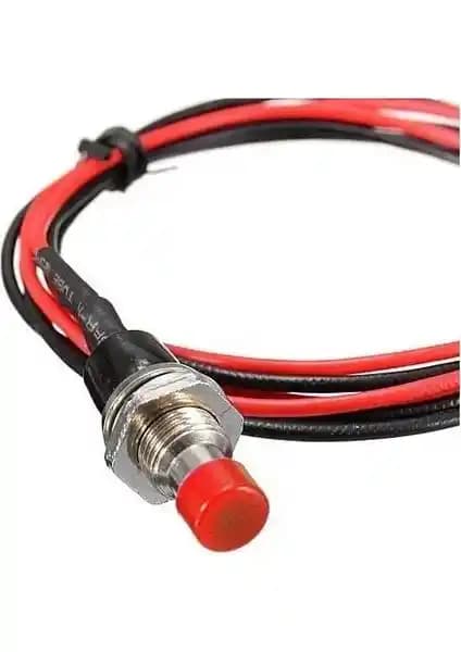 YKA Kasa Power Start Butonu Metal Kasa Güç Anahtarı Endüstriyel ve Otomasyon Kullanımı