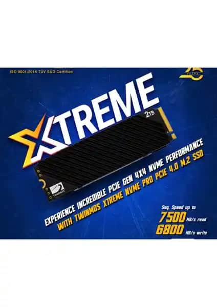 Yüksek Performanslı 2TB M.2 PCIe Gen4 NVMe SSD ile Sistemlerinizi Güçlendirin